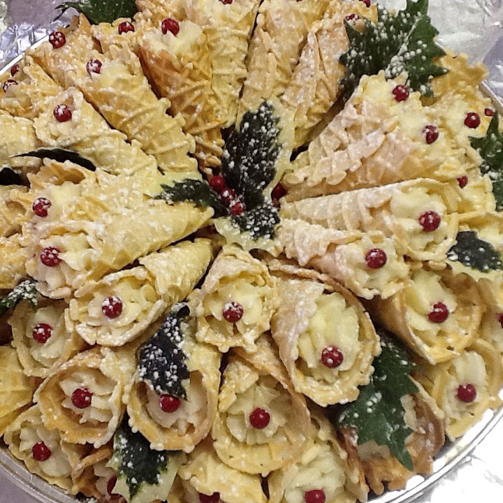 Pizzelle Cookies  and  “My Pizzelle Christmas Wreath”