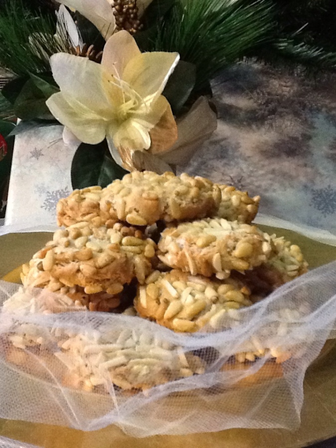 Pignoli Cookies and “Spumoni” Italian Cookies